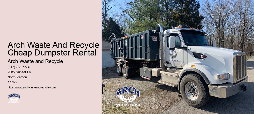 Yard Waste Dumpster