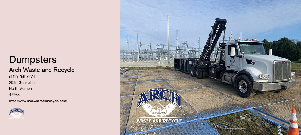Arch Waste And Recycle Dumpster Rental