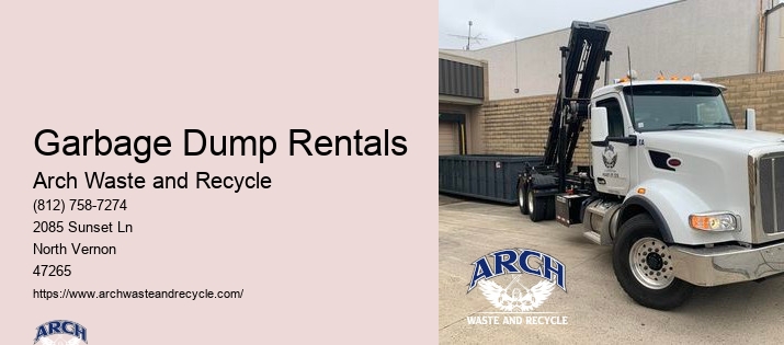 Paper Recycling Dumpster