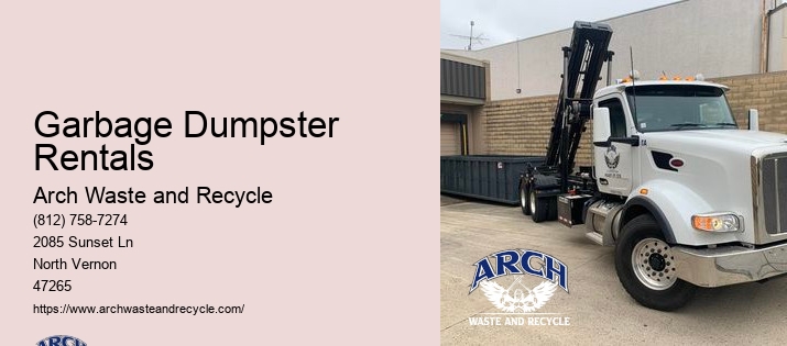 Arch Waste And Recycle - Roll Off Dumpster Rental