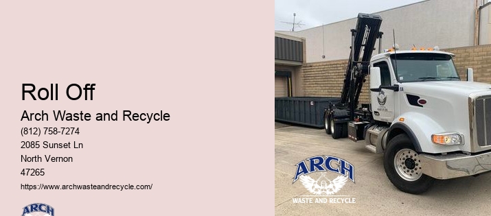 Paper Recycling Dumpster